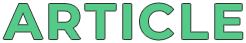 ARTICLE