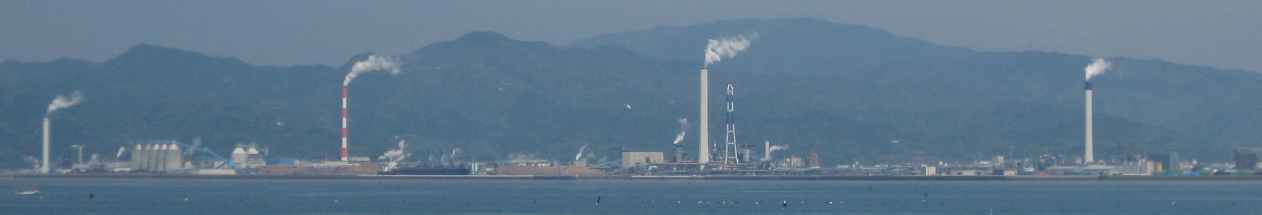 工場地帯全景